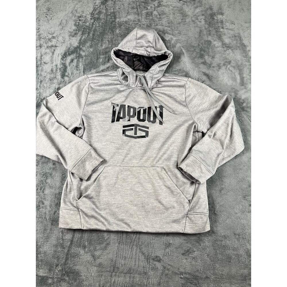 Men’s extra large vintage tap out hoodie, gray excellent condition